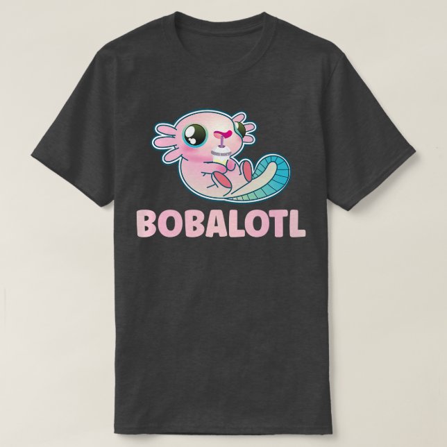 T-shirt Bobalotl bulle thé Premium (Design devant)