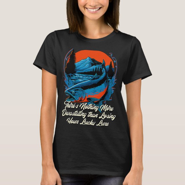 T-shirt Bobber dit Bob qu'il n'y a rien de plus dévastateu (Devant)