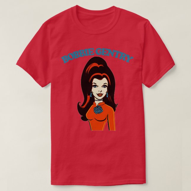 T-shirt Bobbie Gentry Style Rétro (Design devant)