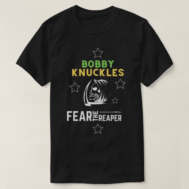 T-shirt Bobby Knuckle La Faucheuse Essential T Shirt (Design devant)