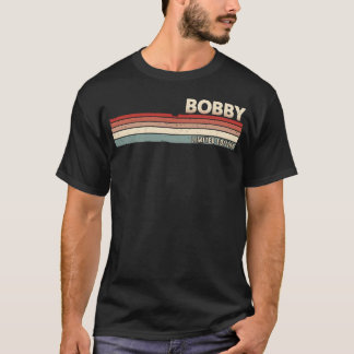 T-shirt Bobby Nom Drôle Rétro Vintage Années 80 90