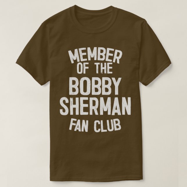 T-shirt Bobby Sherman Fan Club (Design devant)
