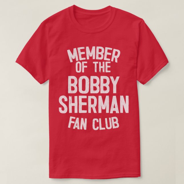 T-shirt Bobby Sherman Fan Club (Design devant)