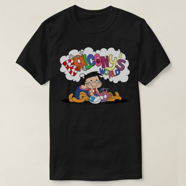 T-shirt BOBBYS WORLD Classic T Shirt (Design devant)