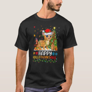 T-shirt Bobcat Animal Happy Bobcat Hellothanksmas