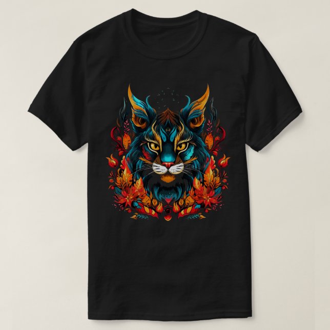 T-shirt Bobcat Halloween (Design devant)
