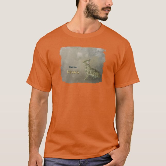T-shirt Bobcat Marion Iowa (Devant)