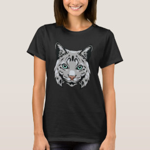 T-shirt Bobcat Wildcat Stress Cool Animal Tête Masc