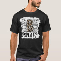 Bobcats School Sports Ventilateur Team Spirit Masc