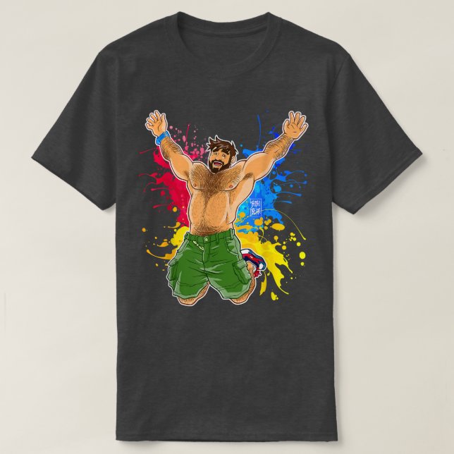T-shirt Bobo Bear - Adam Aikes Summer (Design devant)