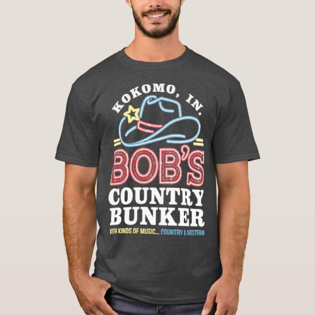 T-shirt Bob's Country Bunker (Devant)