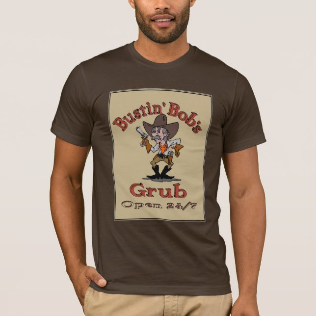 T-shirt Bob's Grub de Bustin (Devant)