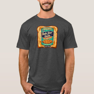 T-shirt Bobs Your Uncle Retro Beans sur toast artwork