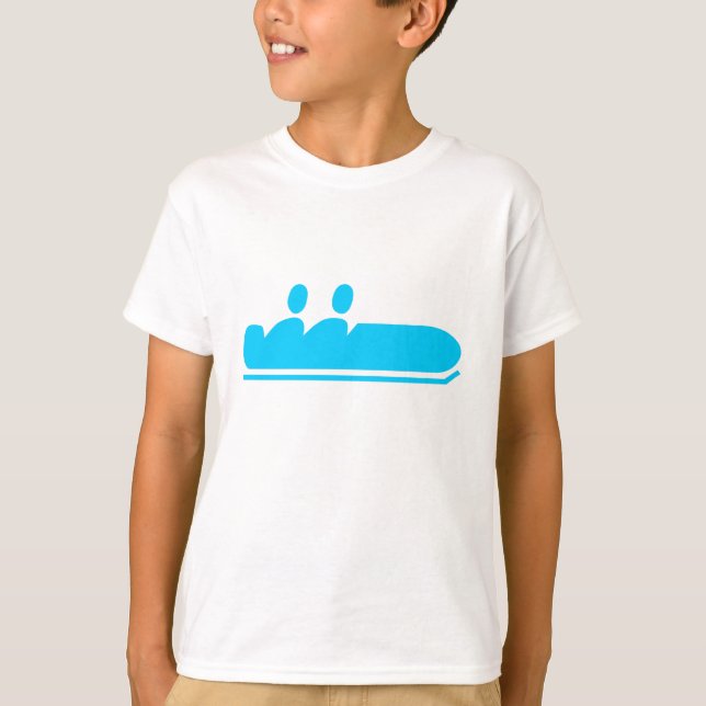 T-shirt Bobscurci - Sky Blue (Devant)