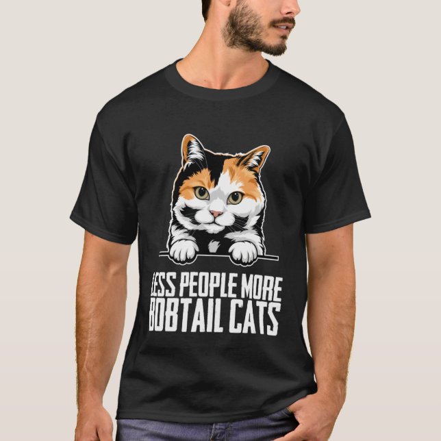 T-shirt Bobtail  Bobtail cats  Bobtail mom  3 (Devant)