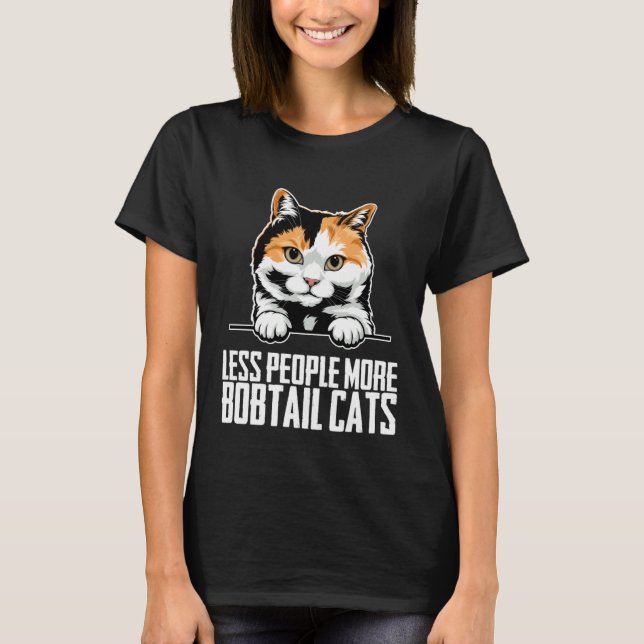 T-shirt Bobtail  chats Bobtail  maman Bobtail  3 (Devant)