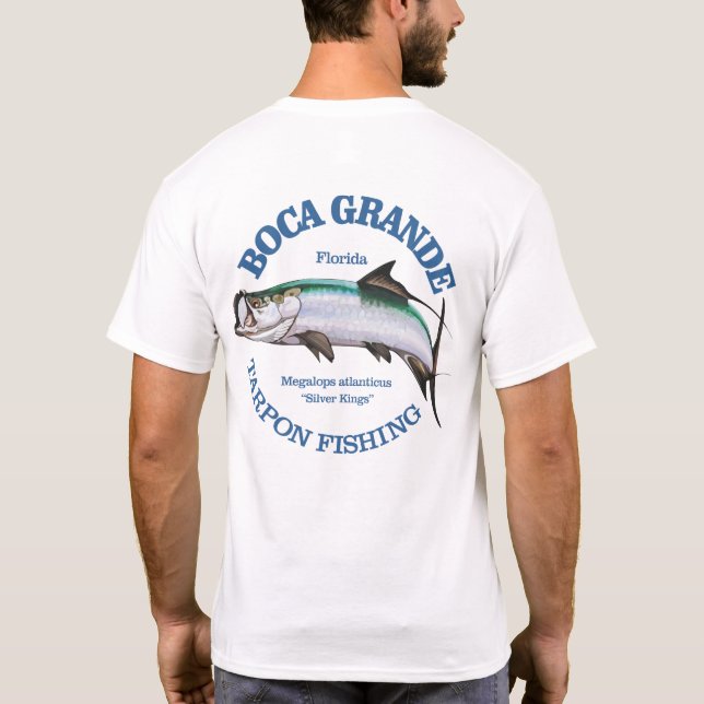 T-shirt Boca Grande Tarpon Pêche (Dos)