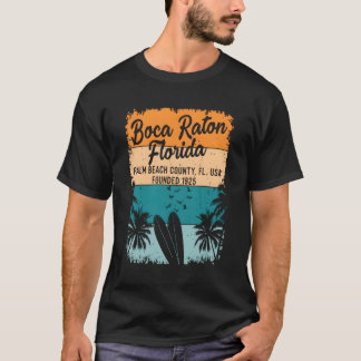 T-shirt Boca Raton Florida Fl Et