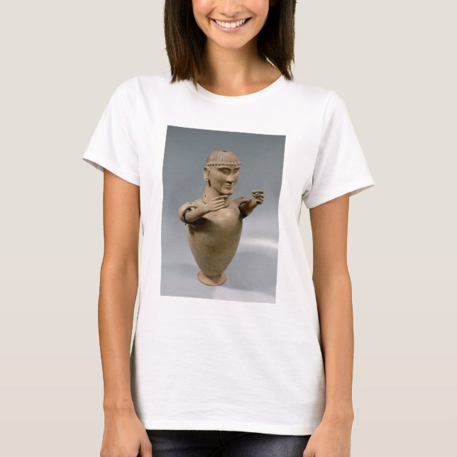 T-shirt Bocal canopique avec bras mobiles (argile) (Devant)