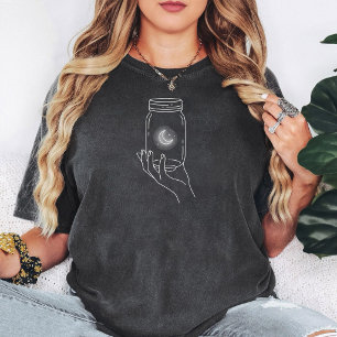 T-shirt Bocal de lune en ligne artistique céleste Mason Ja