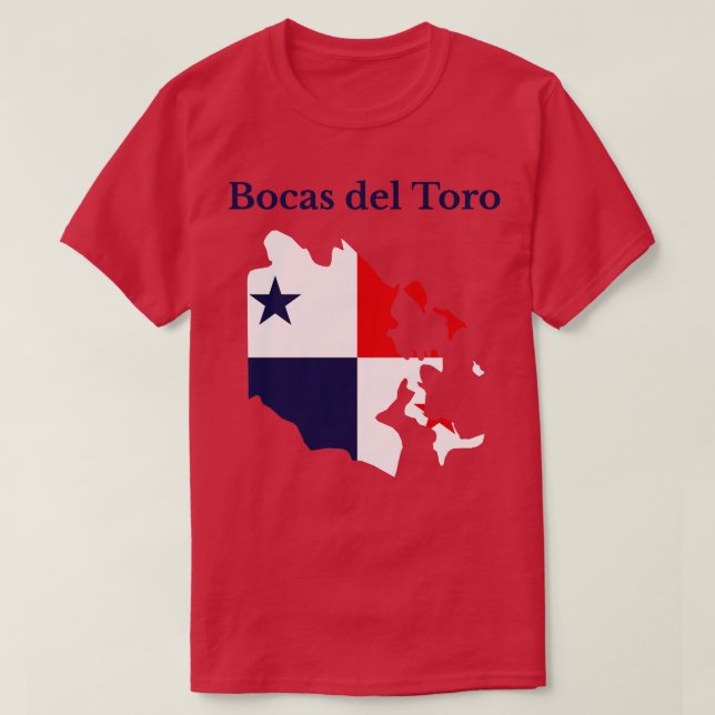 T-shirt Bocas del Toro Province Panama (Design devant)