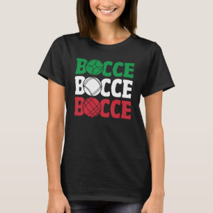 T-shirt Bocca Balls Bocca Entraînement I Love Bocce Ball