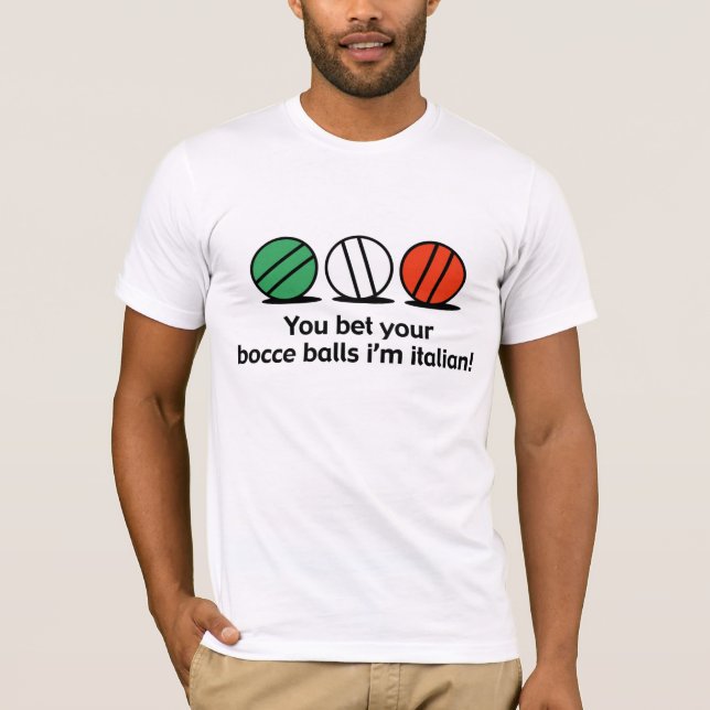 T-shirt Bocce (Devant)