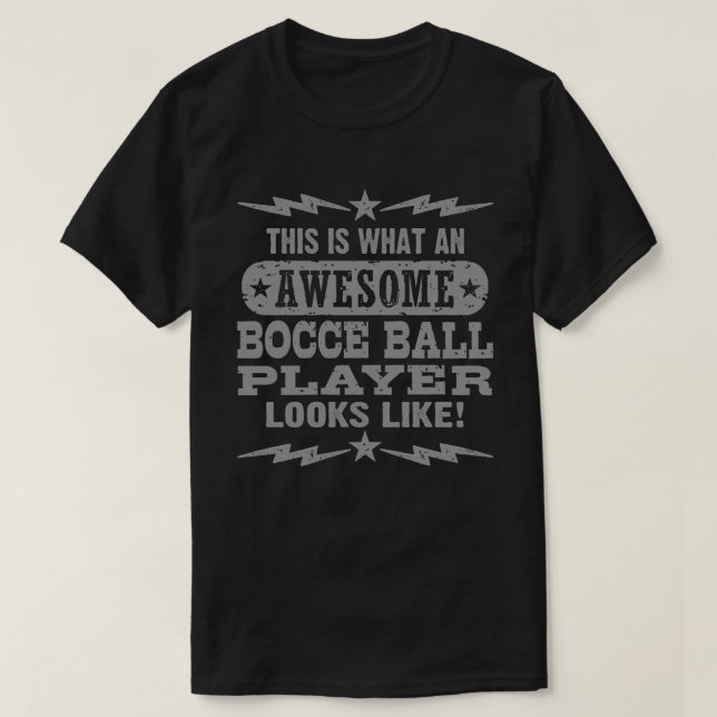 T-shirt Bocce Ball (Design devant)