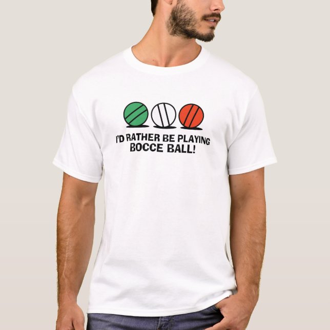 T-shirt Bocce Ball (Devant)