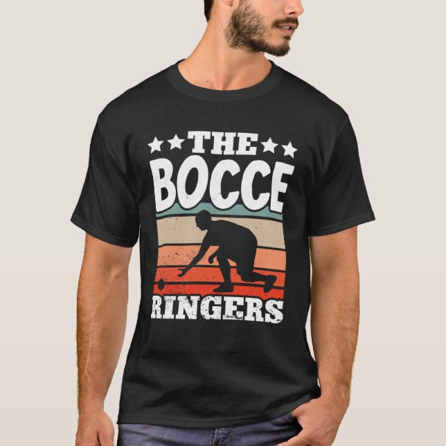 T-shirt Bocce Ball Bocce Player  17 (Devant)