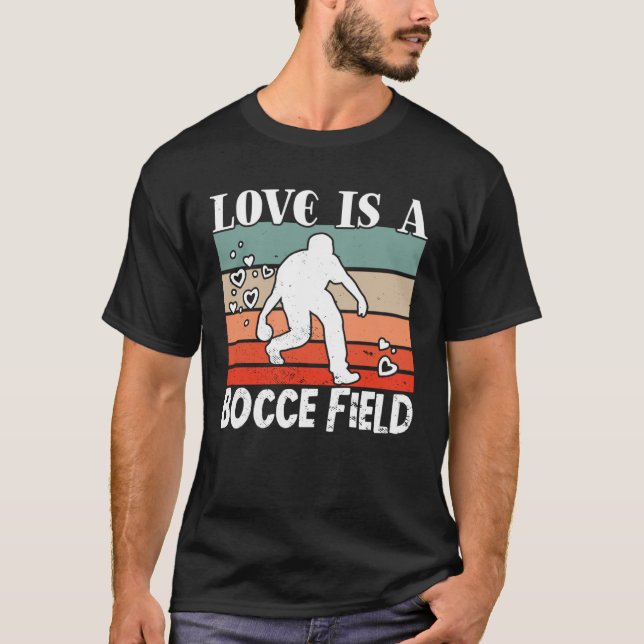 T-shirt Bocce Ball Bocce Player  23 (Devant)
