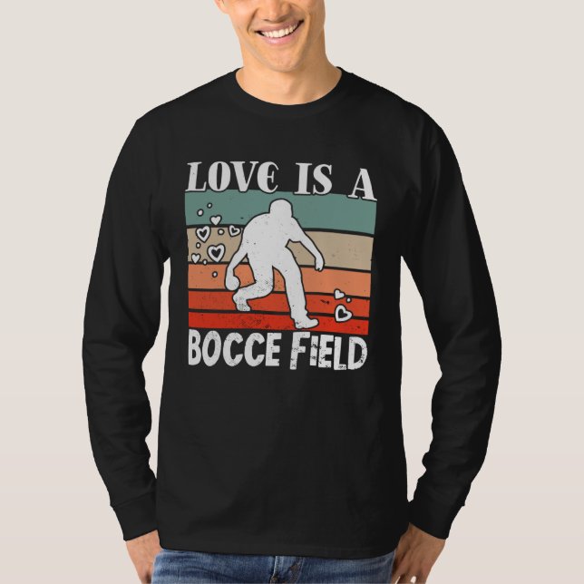 T-shirt Bocce Ball Bocce Player  23 (Devant)
