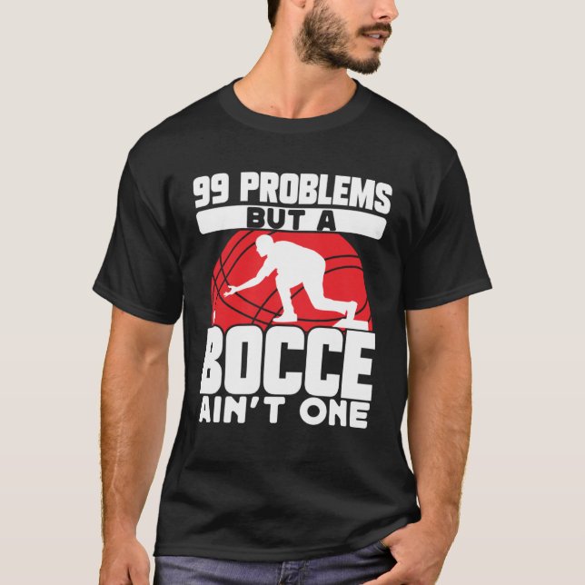 T-shirt Bocce Ball Bocce Player 27 (Devant)