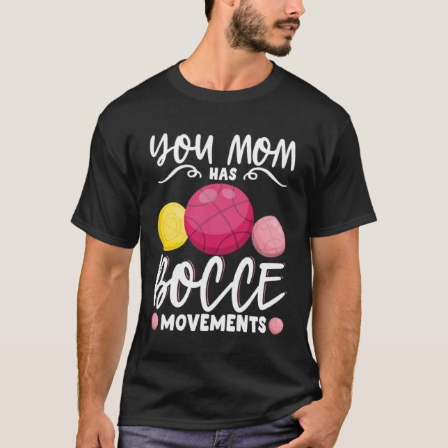 T-shirt Bocce Ball Bocce Player  7 (Devant)