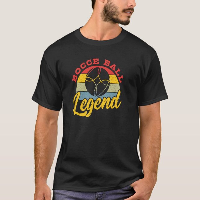 T-shirt Bocce Ball Champion Bocce Throphy Bocce Bocce Ball (Devant)