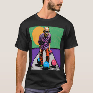 T-shirt Bocce Ball Retrait Appréciation Pop Bocce Ball