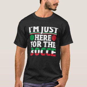 T-shirt Bocce Sport Bocce Coach Italien Bowling Sport Bocc