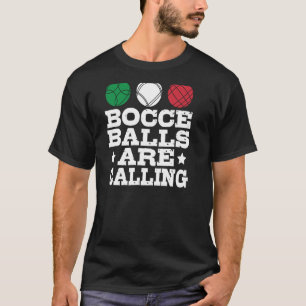 T-shirt Bocce Sport Bocce Player Italien Bowling Bocce B