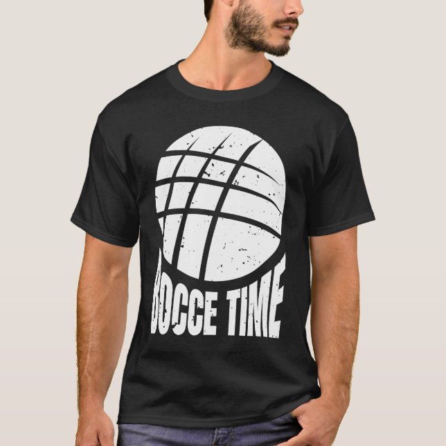 T-shirt Bocce Time Bocce Ball Player 1 (Devant)