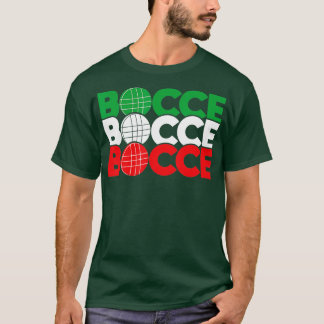 T-shirt BocceBall Game Enthusiast Lawn Bowling Boule Bocci
