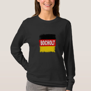 T-shirt Bocholt Allemagne Avec Drapeau Allemand