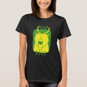 T-shirt Bock Bear Bock Bearbock vérifié Bearbockt Politiqu