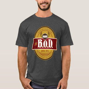 T-shirt BoD Logo - Cuir au charbon de bois