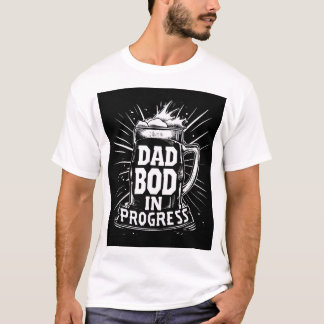 T-shirt Bod publicitaire drôle en cours Typographie T-shir