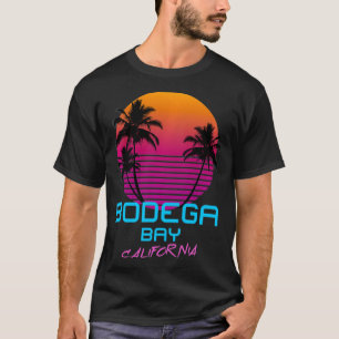 T-shirt Bodega Bay California Retro 80s