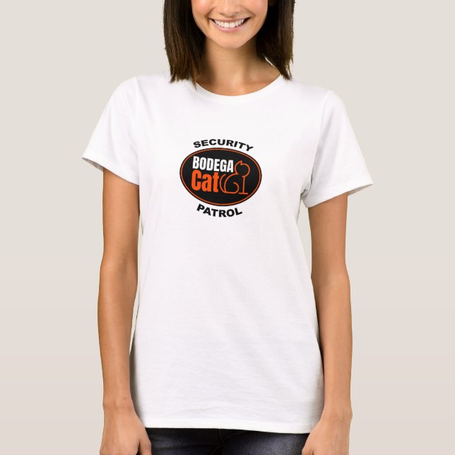 T-shirt Bodega Cat - Security Patrol (Devant)