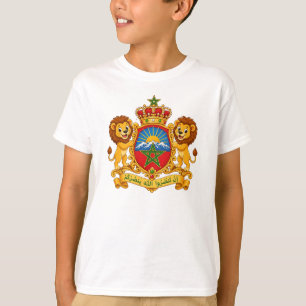 T-shirt Body bébé mignon marocain Lions de l'Atlas & T-S
