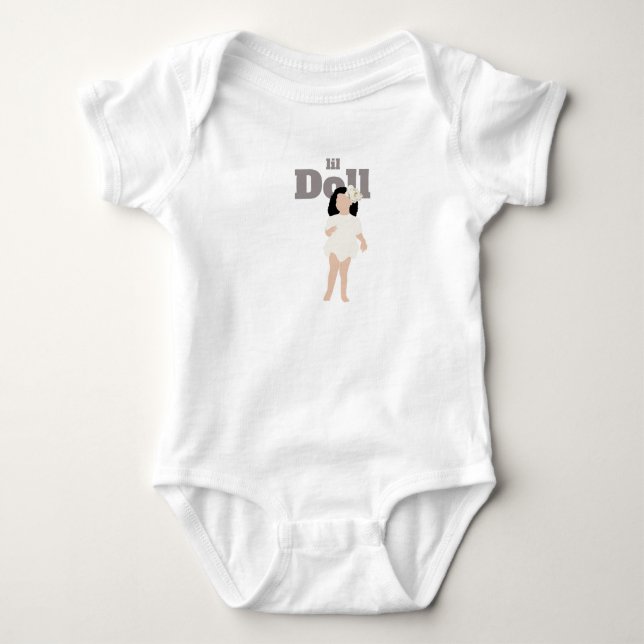 T-Shirt Body bébé poupée (Devant)