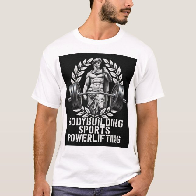 T-shirt body building (Devant)