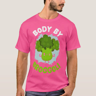 T-shirt Body By Broccoli Vegetable Vegetarian Vegan Brocco